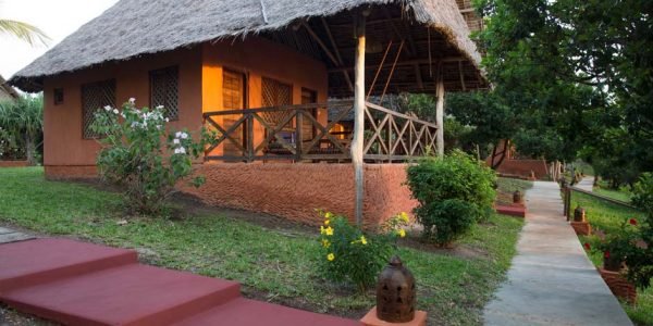 Side view garden bungalow zanzibar accommodations deals