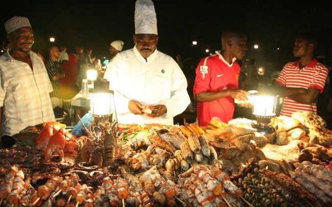 Night Market in Zanzibar