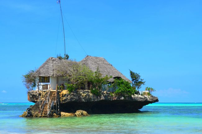 Unique Rock Restaurant Zanzibar